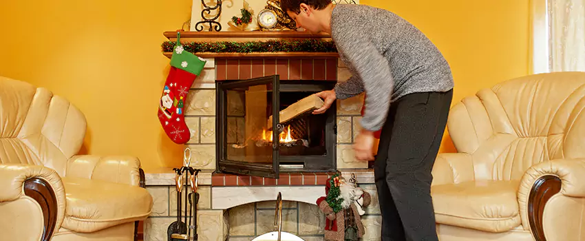 Gas to Wood-Burning Fireplace Conversion Services in St. George, Utah