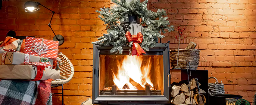 Travis Industries Linear Gas Fireplace Installation in St. George, Utah