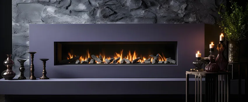 Ember Bed for Ventless Gas Fireplace in St. George, UT